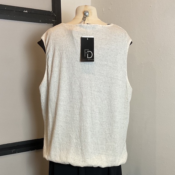 NWT Fred David Linen/Knit Sz XL - Picture 3 of 3